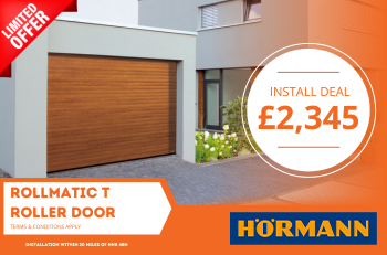 LOCAL PRICE Roller Door & Installation for just £2345